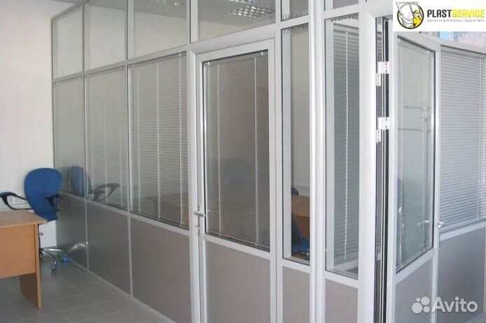 Пластиковые окна перегородки, остекление