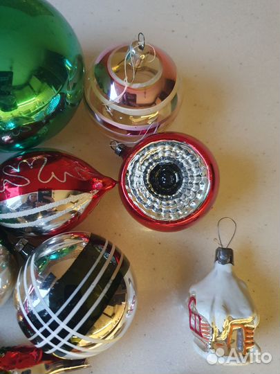 Елочные игрушки СССР одним лотом