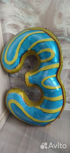 Фольгированные шары цифры