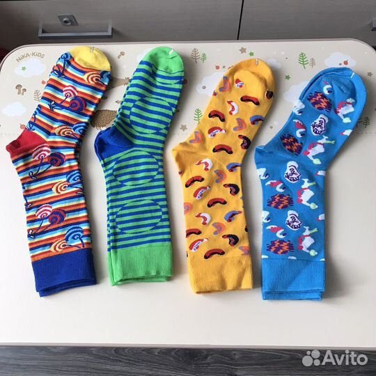 Набор мужских носков с принтом