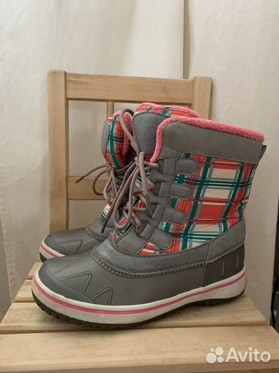 Сапоги демисезонные для девочки 35
