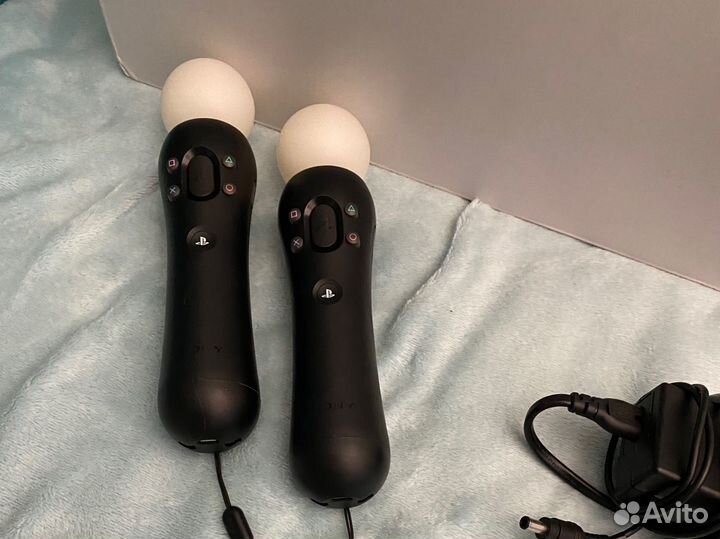 Sony Playstation VR (2 ревизия) + мувы + адаптер