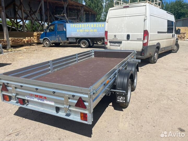 Двухосный прицеп категории В Кузов 3,45*1,51 м