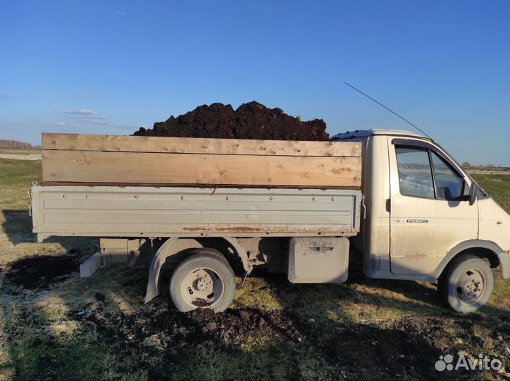 Перегной в мешках. Газель