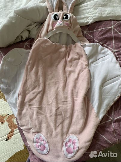 Конверт кокон после ванны детский