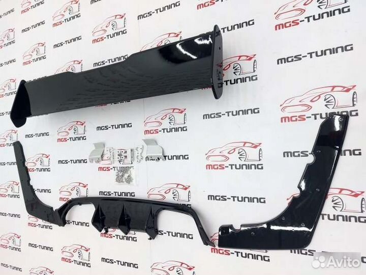 Диффузор M-Performance + спойлер GTS BMW M3 F80