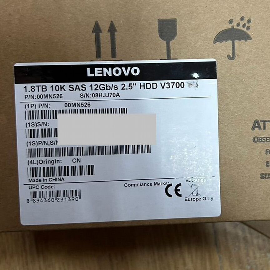 [00MN526] Жесткий Диск Lenovo 1.8tb 10k V3700 00mn526