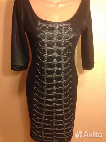 Платье черное