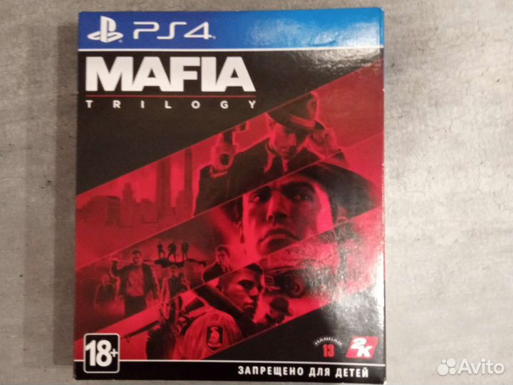 Игра для ps4 Mafia trilogy