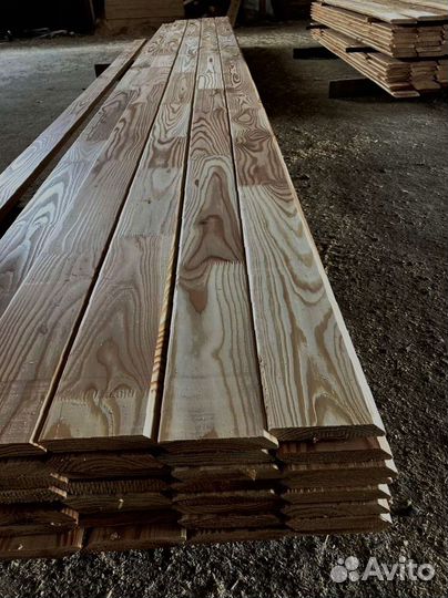 Доски лиственницы 45x130 мм, качественно обработан