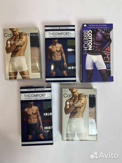 Трусы боксеры Tommy Hilfiger Calvin Klein oригинал