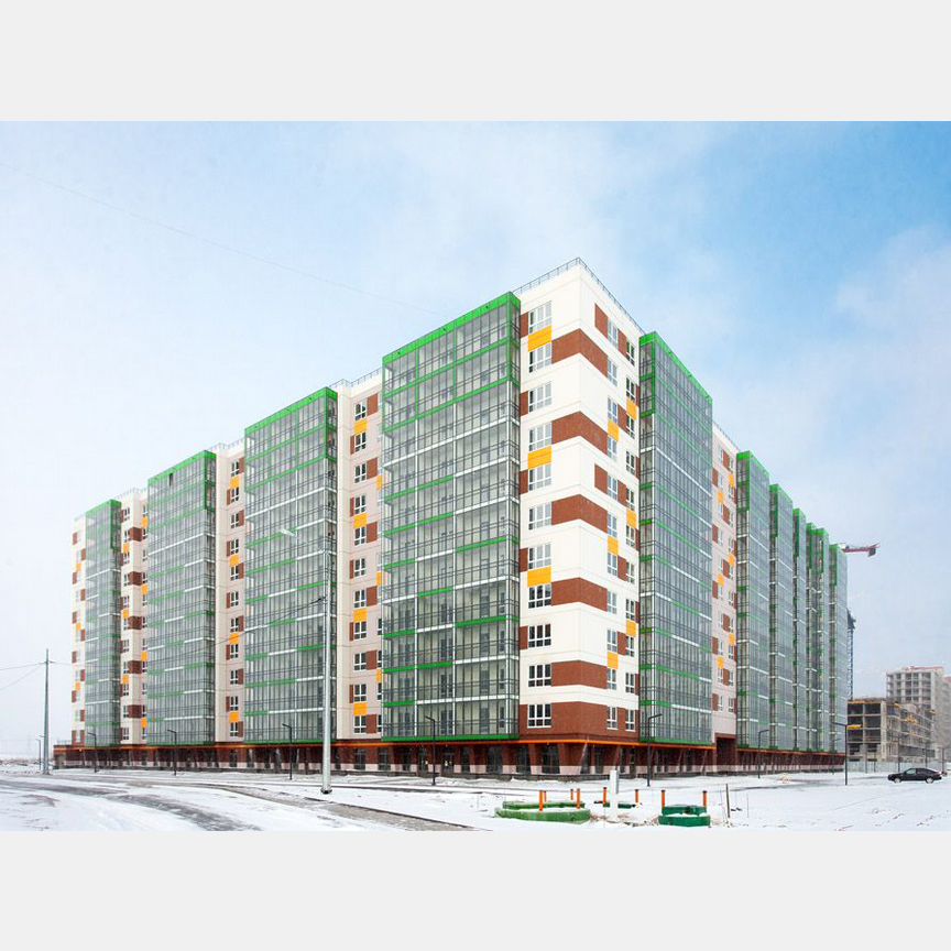 2-к. квартира, 56,7 м², 9/12 эт.