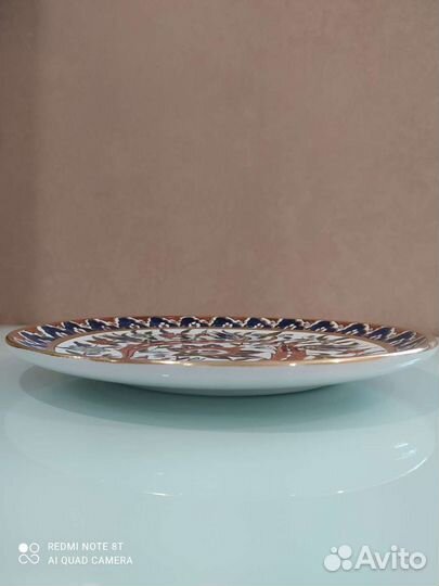 Тарелка декоративная ручная роспись. Греция