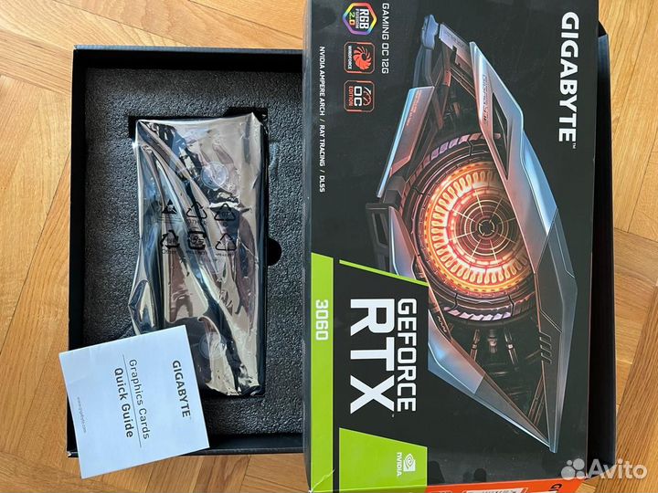Видеокарта gigabyte geforce rtx 3060 12 гб