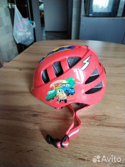 Шапка шлем для девочки размер 52-56 см