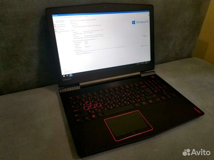 Игровой ноутбук lenovo