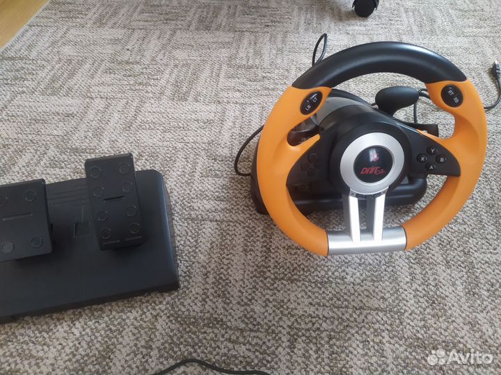 Игровой руль 180 градусов Drift O.Z speedlink