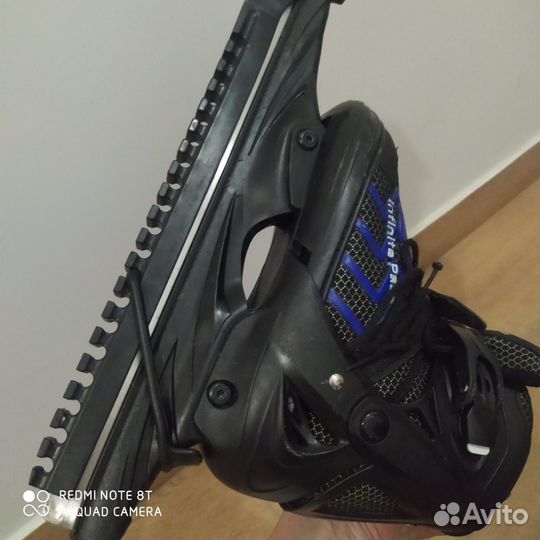 Коньки конькобежные раздвижные для начинающих