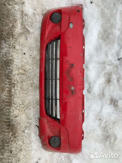 Бампер передний на Daewoo matiz