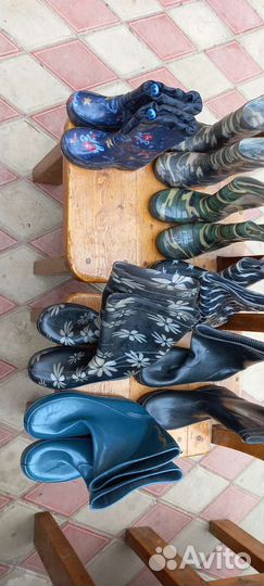 Резиновые сапоги