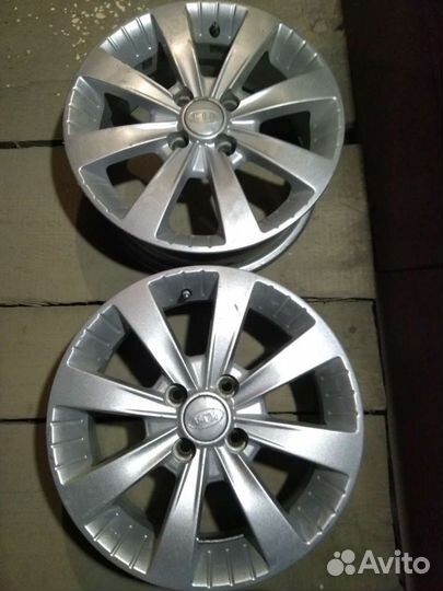 Литые диски r15 на kia rio 3