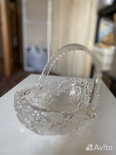 Конфетница стекло