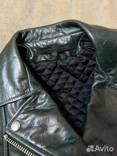 Кожаная куртка victoria beckham