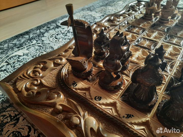 Резные шахматы