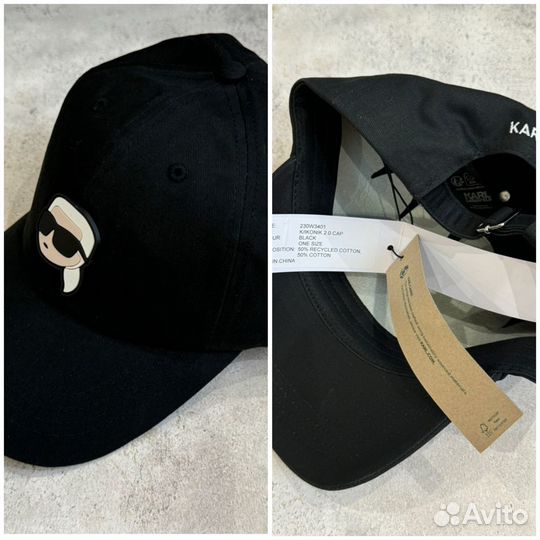 Кепка бейсболка Karl Lagerfeld