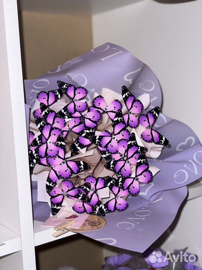 Букет из бабочек 15/21/31 шт