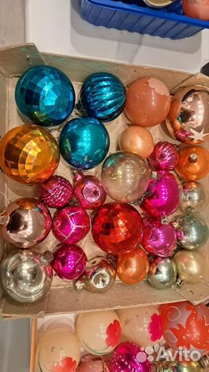 Елочные игрушки СССР