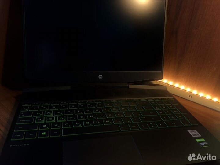 Игровой ноутбук HP pavilion gaming 15-dk1035ur