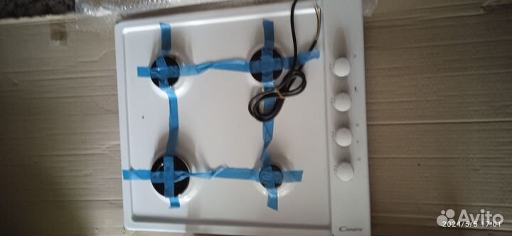 Газовая варочная панель 4 конфорки новая