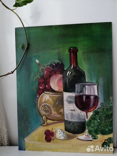 Картина маслом на холсте 