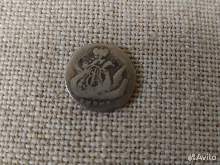 Монета елизавета 1757 год