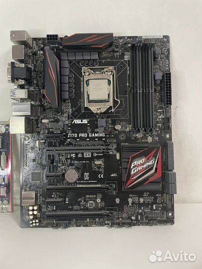 Комплект i7 6700k+z170 asus gaming pro