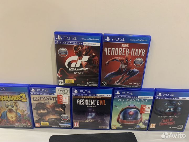 Sony PS4 slim 500gb+3джостик в подарок и 7 игр