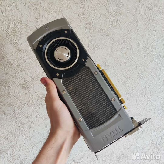Видеокарта нерабочая nvidia geforce GTX titan