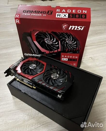 Видеокарта MSI AMD radeon RX 580 4GB