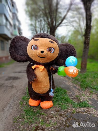 Поздравления Ростовые куклы Чебурашка Белый мишка