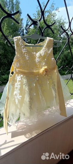 Платье для девочки 80