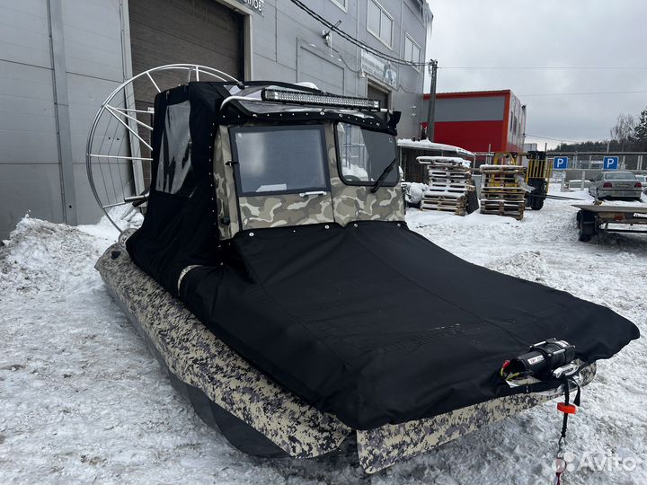 Аэролодка Бриз 480 - двигатель 110 л.с