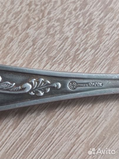 Столовые приборы из мельхиора 10 шт - бронь