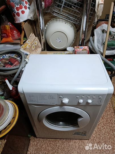 Стиральная машина бу indesit 6кг