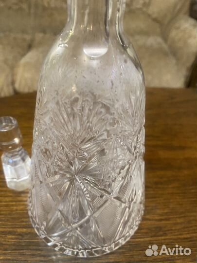 Графин хрустальный СССР