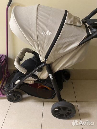 Прогулочная Коляска joie litetrax 4 бежевая