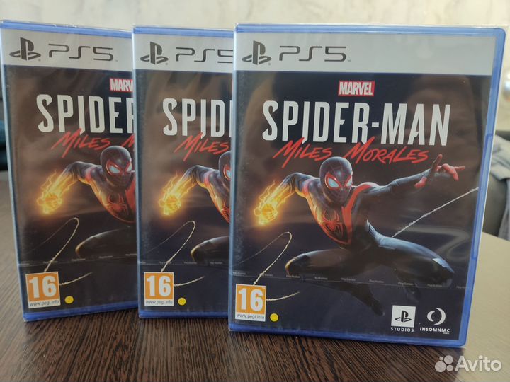 Spider Man Miles Morales PS5 диск