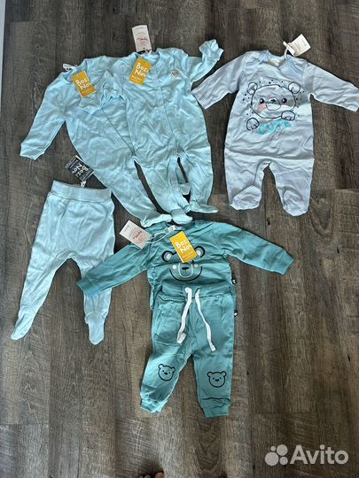 Одежда для мальчика новорожденного 62 68