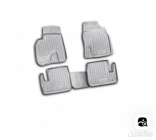 Коврики в салон 4 шт. Черри Тигго (Т11)