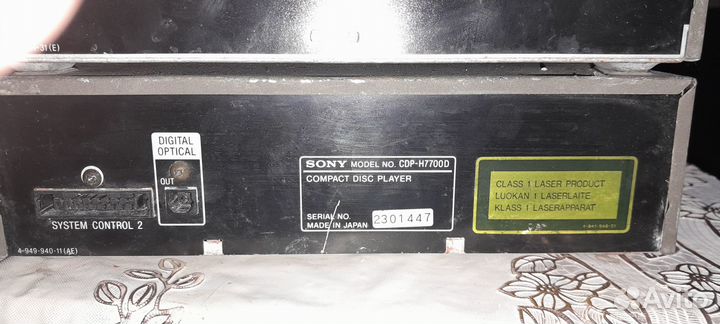 Sony касетная дека